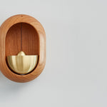 Wooden Magnetic Suction Door Bell Pendant - Heritage cosmetics and beauty care