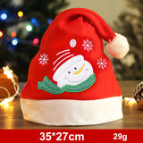 Fashion Snowman ElK Santa Claus Hats Xmas Gift Decoration - Heritage cosmetics and beauty care