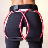 Fitness Women Body Butt Band Resistance Bands Adjustable Waist Belt Pedal Exerciser - Heritage cosmetics and beauty care