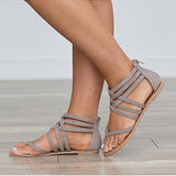 Criss Cross Sandals - Heritage cosmetics and beauty care