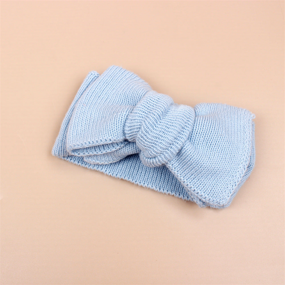 Infant Cotton Thread Double Layer Bow Hair Band - Heritage cosmetics and beauty care