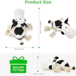 Squeaky Dog Toys Dog Plush Toy Dog Stuffed Animals Chew Toy Cute Dog Toys Stuffed Animals Toys For Dogs Durable Cow Dog Toy Best Toy For For Puppy Small Medium And Large Dogs - Heritage cosmetics and beauty care