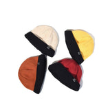 Knitted Woolen Hats For Men And Women Wear All-match On Both Sides - Heritage cosmetics and beauty care