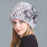 European And American Women's Fur Knitted Hats - Heritage cosmetics and beauty care