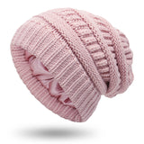 Hats Women's Protective Hairstyles, Warm Woolen Knit Satin Hats - Heritage cosmetics and beauty care