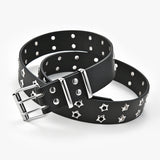 Women's Fashion Stars Decorative Double-row Belts - Heritage cosmetics and beauty care