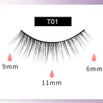 Reusable Magnetic Self-Adhesive Eyelashes No Eyeliner Or Glue Needed False Lashes Stable And Easy To Put On Natural Look And Waterproof Fake Eyelashes - Heritage cosmetics and beauty care