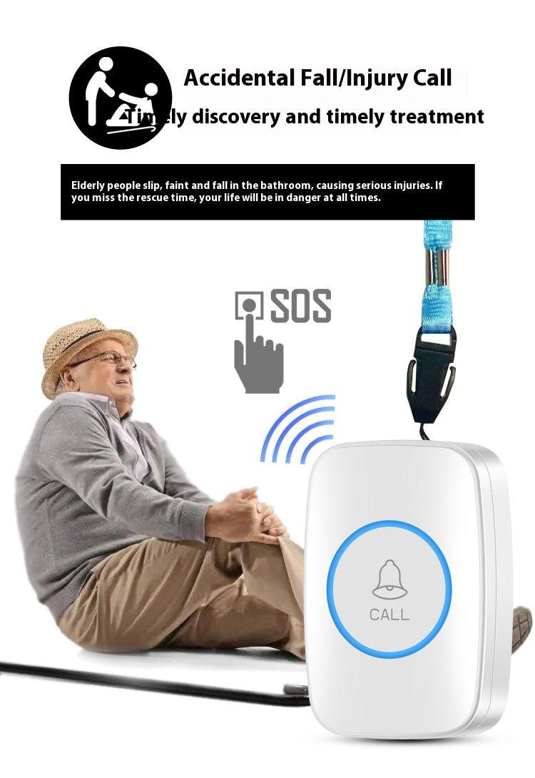 Elderly Emergency Beeper Patient Bell Device Electric Bell - Heritage cosmetics and beauty care