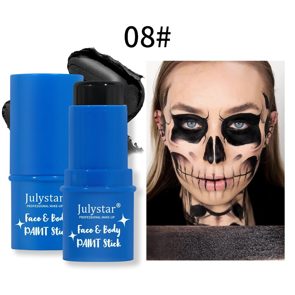 Halloween Popular Body Painting Cream Makeup Facial Water-soluble Fluorescent Face Stage Colored Drawing Crayon - Heritage cosmetics and beauty care