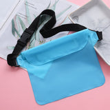 Three-layer Sealed Waterproof Waist Bag PVC - Heritage cosmetics and beauty care