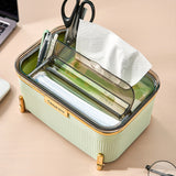 Light Luxury Tissue Box Tissue Paper Household Nordic Simple Storage - Heritage cosmetics and beauty care