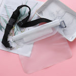 Three-layer Sealed Waterproof Waist Bag PVC - Heritage cosmetics and beauty care