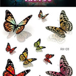 Waterproof Temporary Tattoo Sticker Small Butterfly Body Art Fake Tattoo Flash Tattoo Clavicle Female - Heritage cosmetics and beauty care