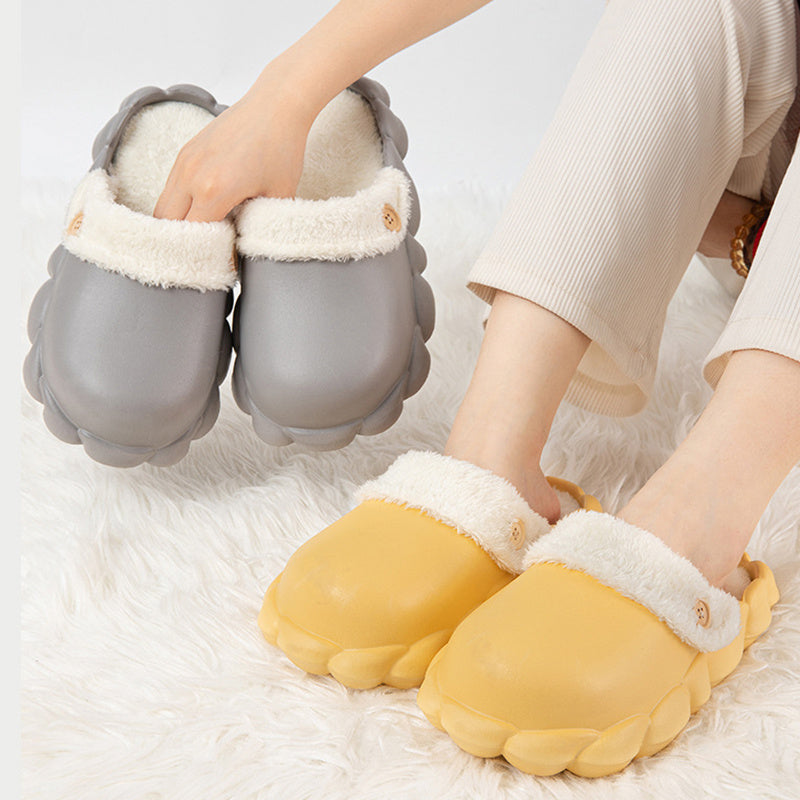 Detachable Shoes Winter Slippers For Women Waterproof Slippers - Heritage cosmetics and beauty care