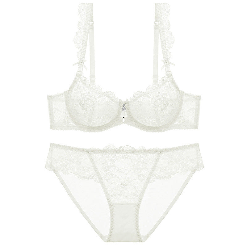 Sheer Lace Bra Spongeless Set - Heritage cosmetics and beauty care