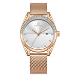 Waterproof Calendar Women Quartz Watch - Heritage cosmetics and beauty care