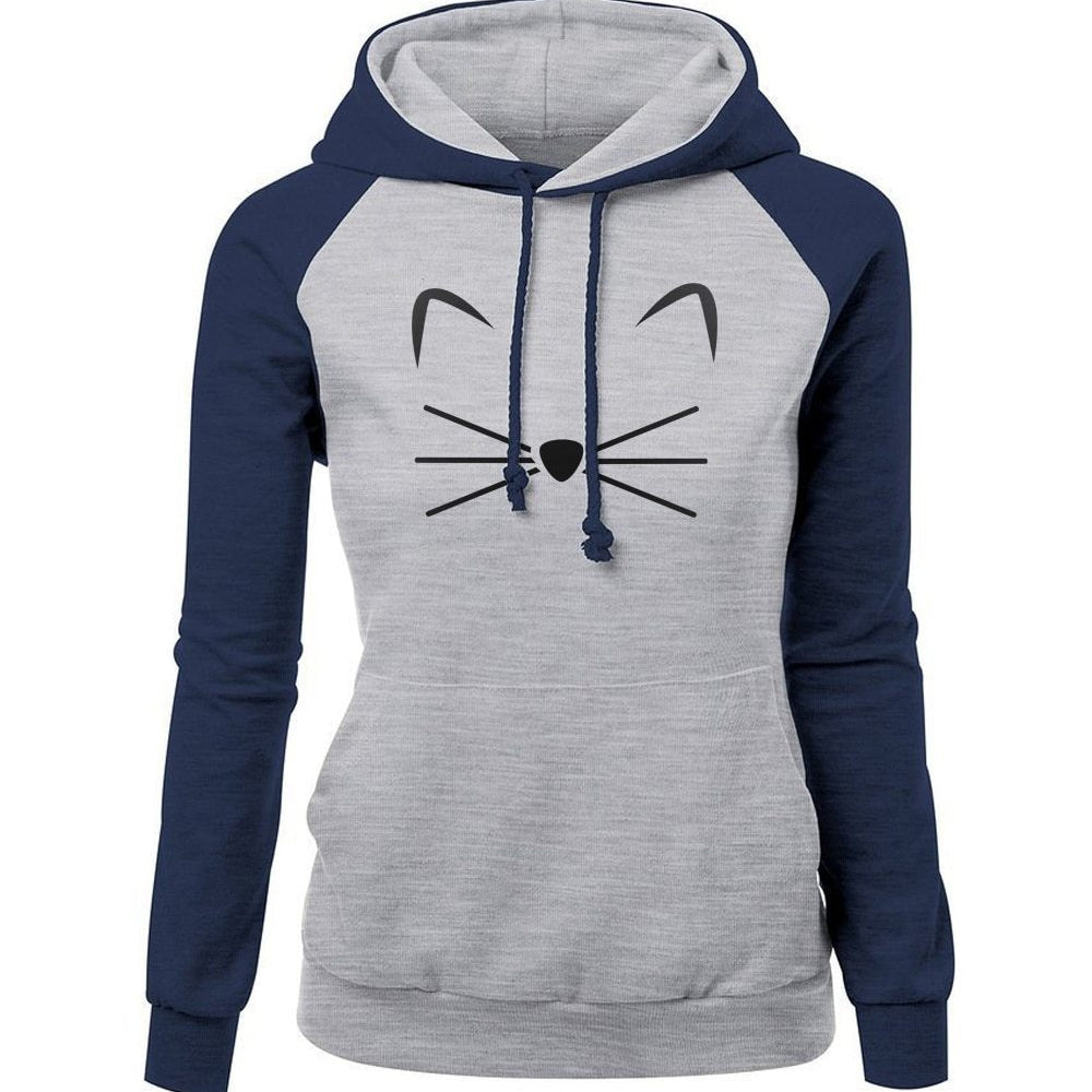 Cute Cat Woman Hoodies Sweater - Heritage cosmetics and beauty care