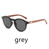 Wood grain plastic SunGlasses - Heritage cosmetics and beauty care