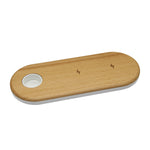 Wooden wireless charger Heritage cosmetics and beauty care