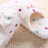 Bowknot cotton slippers - Heritage cosmetics and beauty care