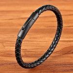 Men for women Bracelets Black Stainless Steel Jewelry Gifts - Heritage cosmetics and beauty care