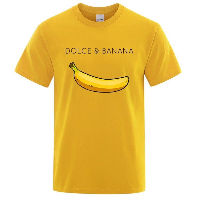 Dolce Banana Fashion Print Men T-shirts Heritage cosmetics and beauty care