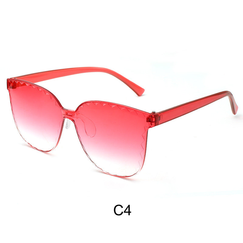 Frameless one-piece sunglasses - Heritage cosmetics and beauty care