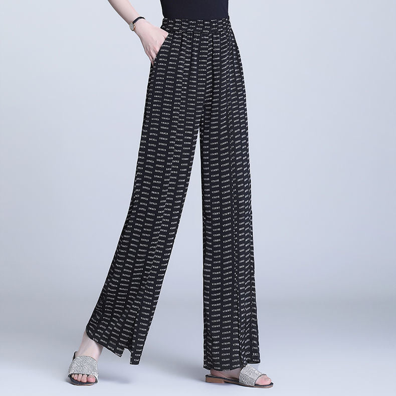 Summer Thin Loose Trendy Slim Plus Size Straight-leg Casual Pants Trousers - Heritage cosmetics and beauty care