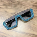 Rhinestone Square Sunglasses Heritage cosmetics and beauty care