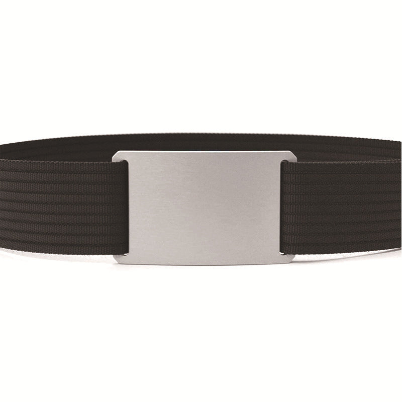 Woven Nylon With Canvas Adjustable Leisure Belt - Heritage cosmetics and beauty care