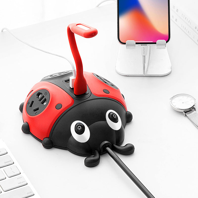 Creative Insect Climbing Wall Smart Socket With Independent Power Strip Heritage cosmetics and beauty care