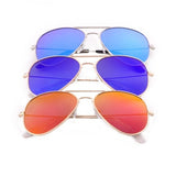 A new generation of color film UV reflective metal Sunglasses Polarized Sunglasses ladies fashion sunglasses - Heritage cosmetics and beauty care