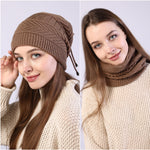 Winter Baotou hats plus velvet knitted men and women pullovers - Heritage cosmetics and beauty care