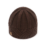 Autumn And Winter Outdoor Plus Velvet Warm Knitted Woolen Hat - Heritage cosmetics and beauty care