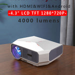 1080P HD Home Portable Voice Connection WiFi Mobile Phone Wireless Mini Projector - Heritage cosmetics and beauty care