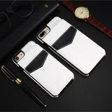 Compatible With Apple, Retro Leather Wallet Case For 8 7 6S 6 Plus Card Slot Holder Phone Cases Heritage cosmetics and beauty care