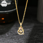 Ins Zodiac Smart Necklace Micro-inlaid - Heritage cosmetics and beauty care