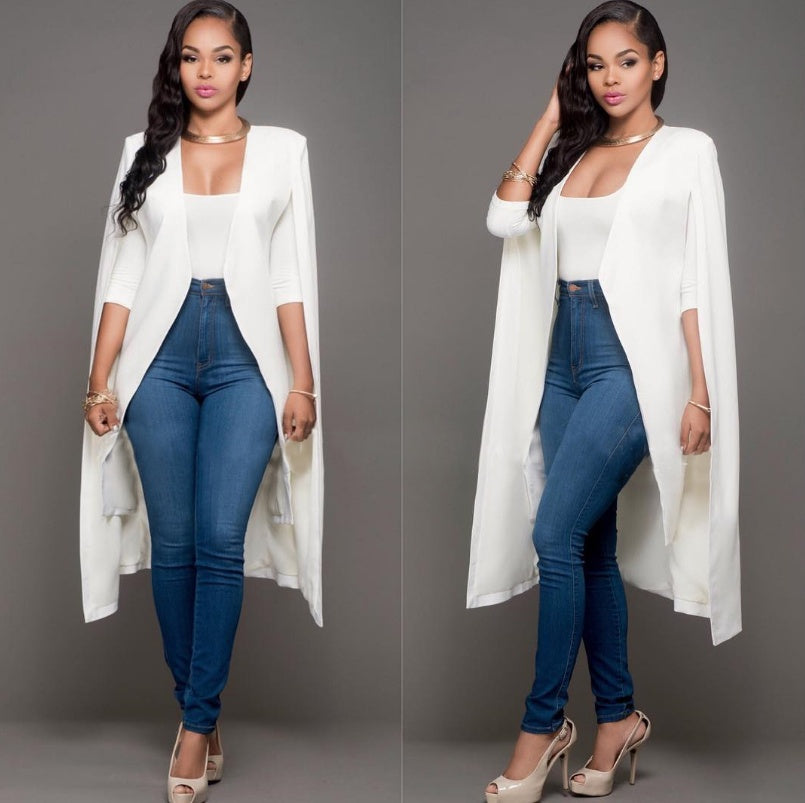 Plus size women's blazer - Heritage cosmetics and beauty care