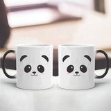 Panda discoloration mug coffee cup