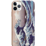 Art oil painting ocean wave mobile phone case Heritage cosmetics and beauty care