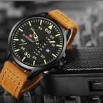 Top Luxury Brand NAVIFORCE Men Sports Watches Men's Quartz Date Clock Man Leather Army Military Wrist Watch Relogio Masculino - Heritage cosmetics and beauty care