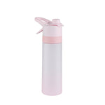 Spray Water Bottle For Girls Outdoor Sport Fitness Water Cup Large Capacity Spray Bottle Drinkware Travel Bottles Kitchen Gadgets - Heritage cosmetics and beauty care