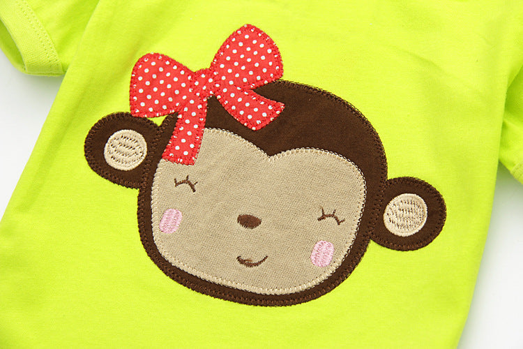 Children's Short-Sleeved T-Shirt Baby Short-Sleeved Shirt - Heritage cosmetics and beauty care