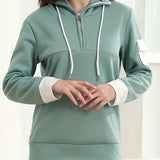 Casual Versatile Slimming Hooded Sweater