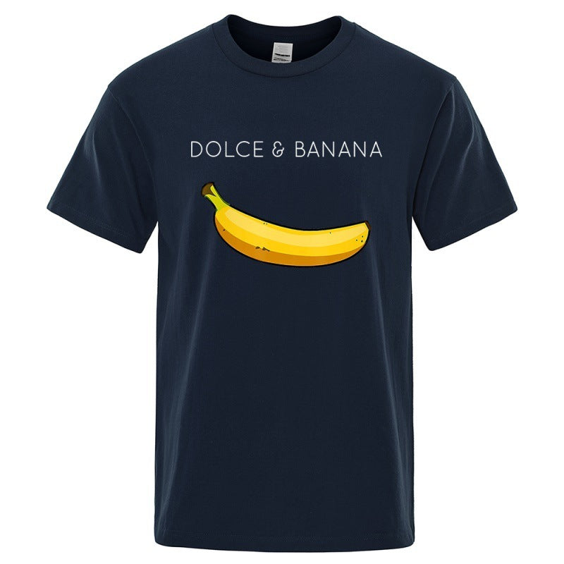 Dolce Banana Fashion Print Men T-shirts Heritage cosmetics and beauty care