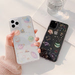 Starry Sky Shining Powder Drops Glue Mobile Phone Case Heritage cosmetics and beauty care