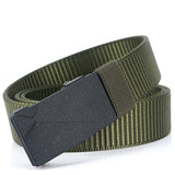 Toothless non-porous men's belt nylon belt - Heritage cosmetics and beauty care