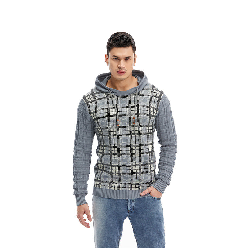 Breathable Outdoor Sports Pullover Plaid US Size Men Hoodies Heritage cosmetics and beauty care