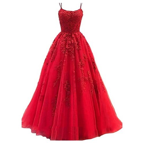 Camisole Ball Gown Long Tulle Lace Party Evening Gown - Heritage cosmetics and beauty care