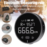 Distance Measuring Instrument Electronic Measuring Ruler Tape Measure High Definition Digital LCD High Precision Electronic Measuring Ruler Tool - Heritage cosmetics and beauty care